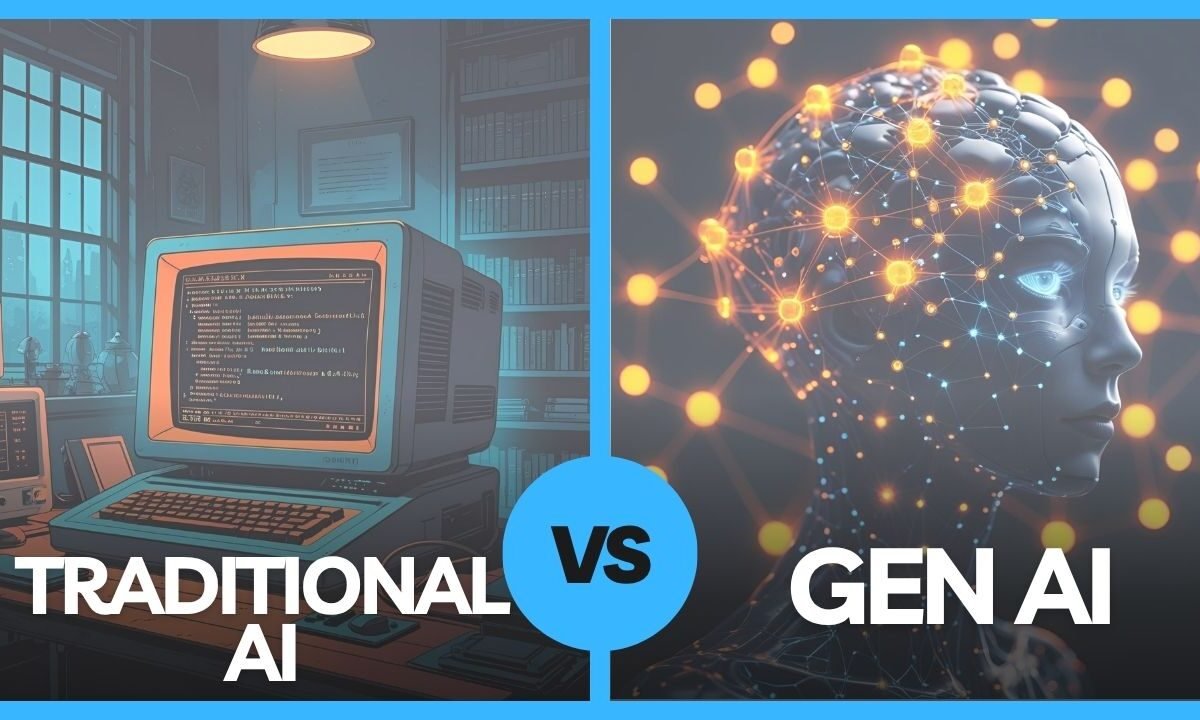 Traditional AI vs. Generative AI: Two Worlds, Two Mindsets